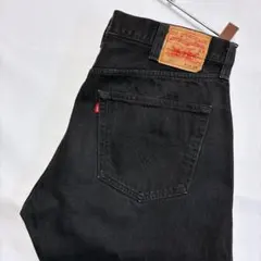 00s リーバイス 505 USA製 後染め サルファブラック 神サイズ W36 