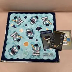 サンリオ　侍ジャパン　タイトーくじ E賞 ハンドタオル　G賞 クリアカードセット