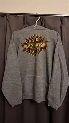 90s Harley-Davidson パーカーRUSSELL製 USA 古着