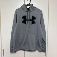 UNDER ARMOUR パーカー グレー【古着】