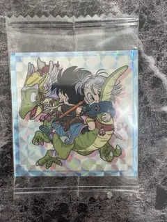 【未開封】ドラゴンボールシールウエハース W18-20GR 孫悟空＆ブルマ