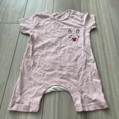西松屋　うさぎロンパース