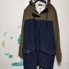 OLD NAVY モッズコート Mサイズ オリーブ/ネイビー