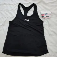 m*★様 FILA タンクトップ ブラック (Ｌサイズ) DRY•吸水速乾のサムネイル