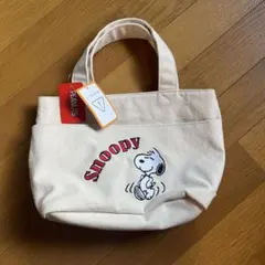 Snoopy トートバッグ PEANUTS クリーム色