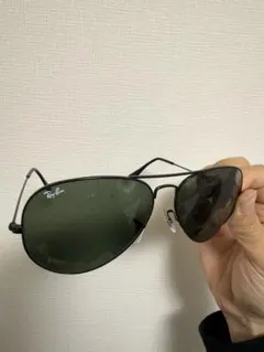 Ray-Ban アビエーター サングラス ブラック