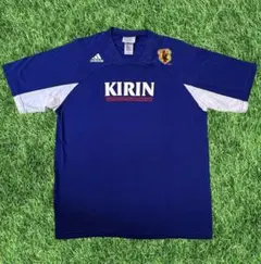美品】adidas サッカー 日本代表 KIRIN オフィシャルポロシャツ L