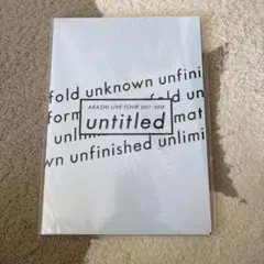 嵐 ARASHI LIVE TOUR untitled パンフレット