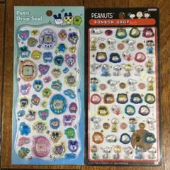 たまごっち プチドロップシール　ボンボンドロップシール　スヌーピー&フレンズ