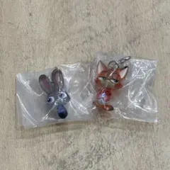 ズートピア2 めじるしアクセサリー 2個セット ジュディ ニック ディズニー