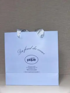 《gelato pique》ショップ袋_ショッパー_水色