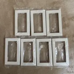 パナソニック　コスモシリーズワイド21 スイッチプレート(1連用) 7個