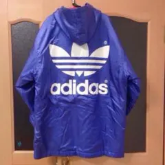 オールド アディダス デカロゴベンチコート