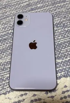 iPhone 11 64GB パープル バッテリー91% 訳あり ジャンク
