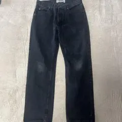 Wrangler ブラック ストレートデニム　値下げ交渉・まとめ売りOK