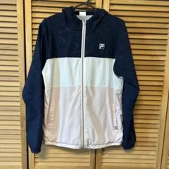 【訳あり】FILA（フィラ）　ナイロンジャケット　フード
