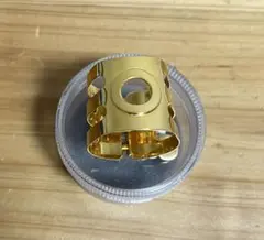 美品】Selmer セルマー純正リガチャー 金メッキ GP アルトサックス用