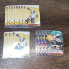 プロセカ 鏡音レン ビビレン ヴァイスシュヴァルツ ヴァイス まとめ売り