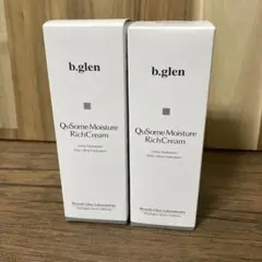 b.glen QuSome Moisture Rich Cream 33g 2個のサムネイル