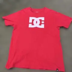 DC ロゴプリント Tシャツ レッド　Lサイズのサムネイル