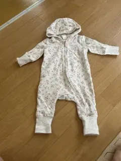H&M 花柄ロンパース 62/68