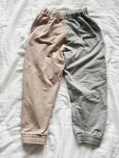 mingo スウェットパンツ　アシメントリー