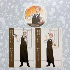 呪術廻戦 虎杖悠仁 五条悟 スイパラコラボ ポストカード コースター 3点セット