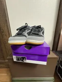 Nike SB Dunk Low Pro Black & Smoke Grey