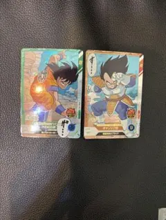 ドラゴンボールダイバーズ アドバンスパック 40th 孫悟空 ベジータ sr