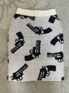 moussy銃プリント タイトスカート サイズ2のサムネイル