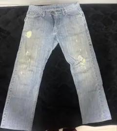 Levi's 514 破損 牛仔褲