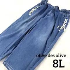 オリーブデオリーブ　フレアスカート　大きいサイズ　レディース　8L 春夏のサムネイル