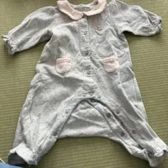 familiar 襟付きロンパース 60