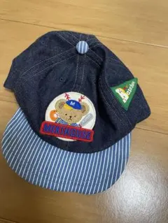 極美品　ミキハウス　帽子　Lサイズ