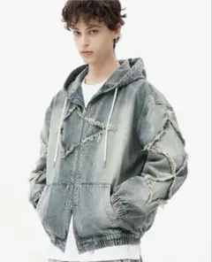 デニム パーカー