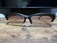 スポーツサングラス ブラック/レッド　富士メガネ　※11/24値下げしました