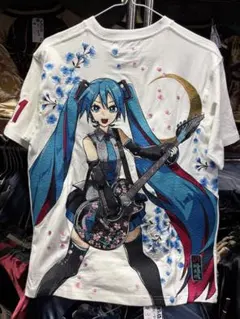初音ミク×絡繰魂 【初音ミク】桜満開Tee 半袖TシャツXLサイズ - メルカリ