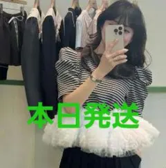 Bibiy FRANCINE TULLE TEE - メルカリ