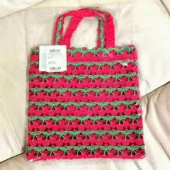 近沢レース さくらんぼ オールレース トートバッグ - メルカリ