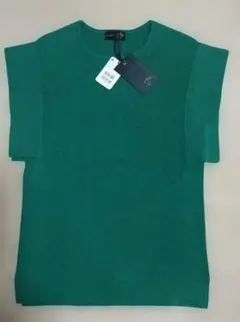 スコットクラブ アーガ グリーン 半袖ニット 38サイズ