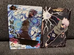 ナルト　はたけカカシ　カード　雷切　メタリック　ホログラム