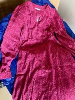 SLY ピンク 長袖ワンピース M