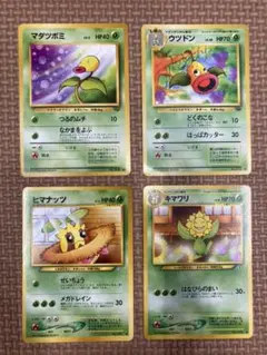 マダツボミ　ウツドン　ヒマナッツ　キマワリ　セット　ポケモンカード