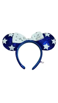 ミニーちゃんのカチューシャ 星柄