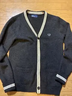 あ*ず様 FRED PERRY ブラックカーディガン JP S