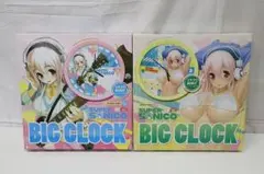 ◇SUPER SONICO 掛け時計 2種類セット 08063