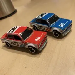 Hot Wheels Datsun Bluebird 510 2台セット