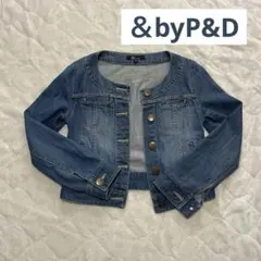 & by P&D デニムジャケット 38