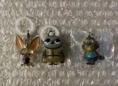 ガチャ　ディズニー　ズートピア　めじるしアクセサリー　フラッシュ　フィニック