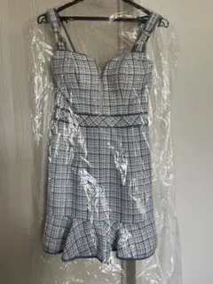 an ドレス　ツイード